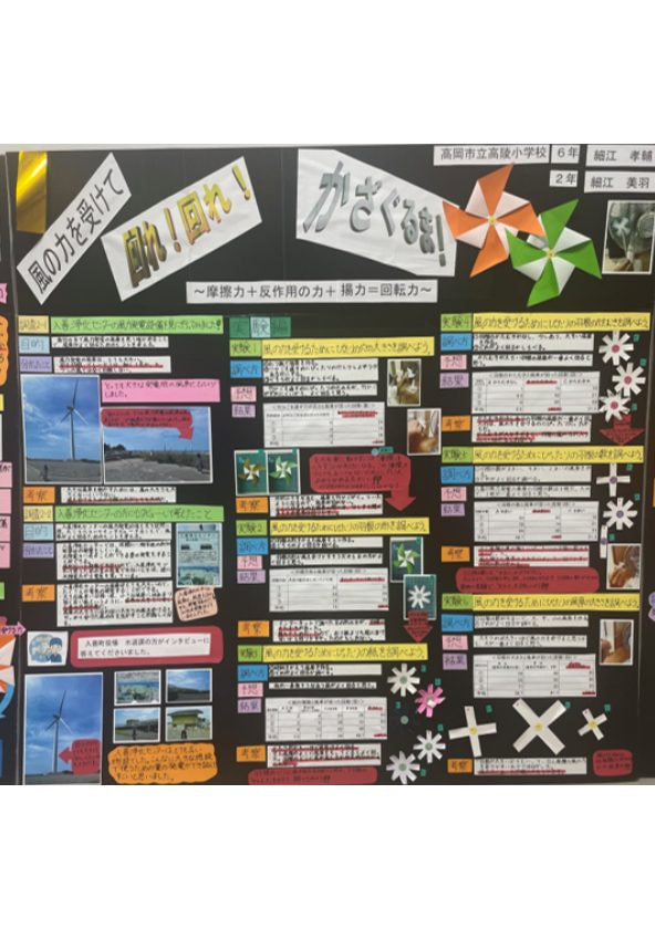 風の力を受けて 回れ!回れ!かざぐるま!(2/3)