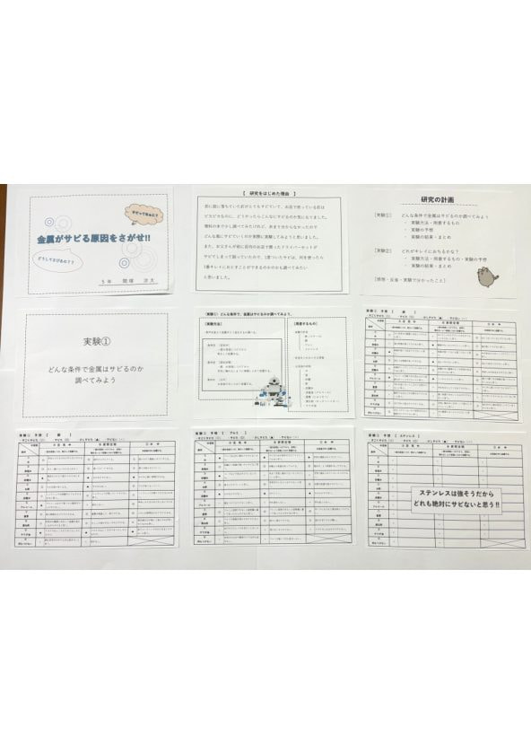 金属がサビる原因をさがせ!!(2/5)